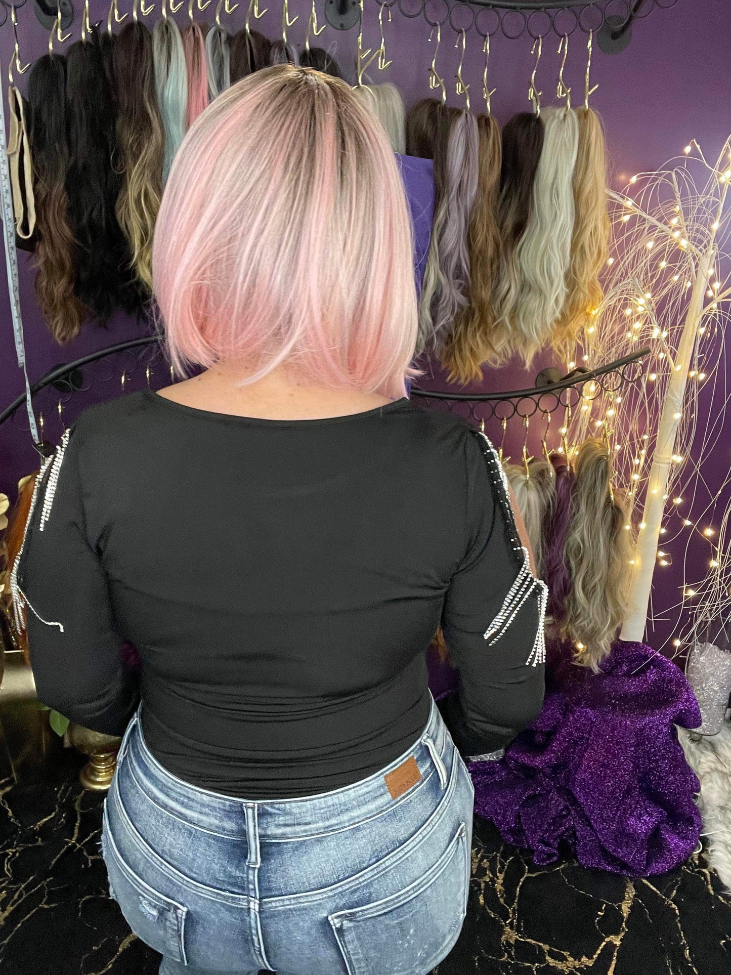 All In Attitude MYSTERY UNTAGGED PARTIAL MONO LUXURY WIG TN1 AC1