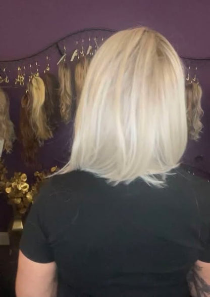 Ignite The Room HS MYSTERY UNTAGGED Partial Monofilament LUXURY WIG LW3-AC1