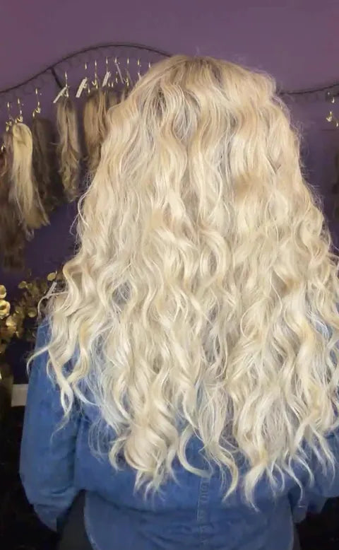 DEL REY ROOTED SANDY BLONDE LARGE HS NWT BETTER THAN BASIC WIG by CSC LW3-AC1