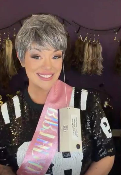 Haylie Salt & Pepper HS Premium Luxury Wig  LW3
