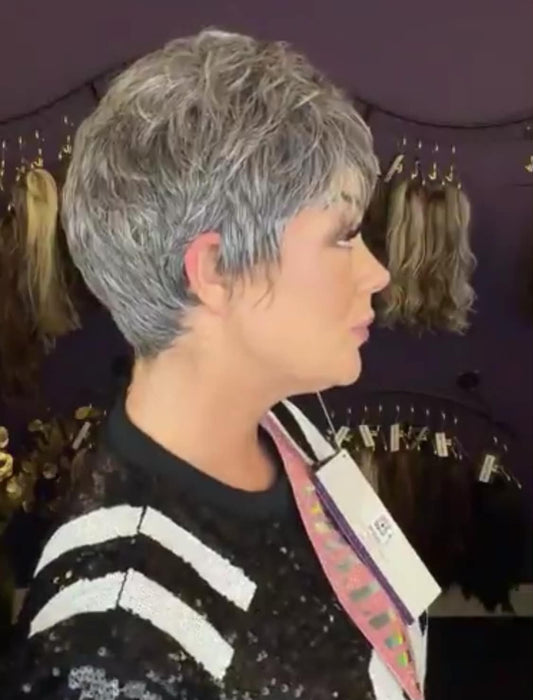 Haylie Salt & Pepper HS Premium Luxury Wig  LW3