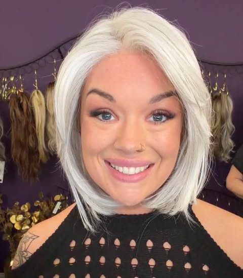 Gwen Sterling Silver HS Comfort Luxury Wig *Sample A NOT RETURNABLE* LW3
