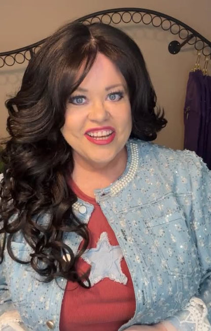 KENDRA ESPRESSO BROWN NWOT BASIC WIG TN1