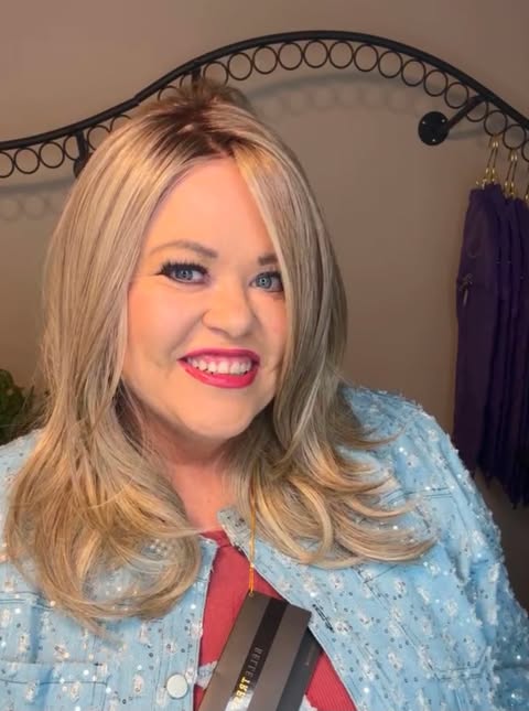 Celine SHAKEN OATMILK BLONDE-R HS HT NWT Luxury Wig by Belle Tress TN1 AC1