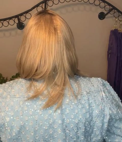 KNEW SHE WOULD HS FULL MONO LUXURY WIG TN1-AC1