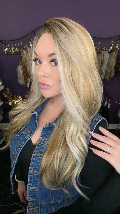 SAMANTHA BEIGE PRALINE MELT HS NWOT SWISS LUXE WIG NW3