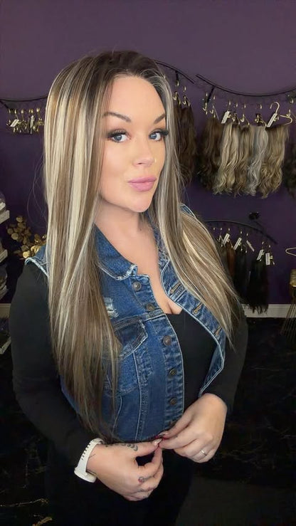 DELILAH SPICED MOCHA HS NWOT SWISS LUXE WIG NW3