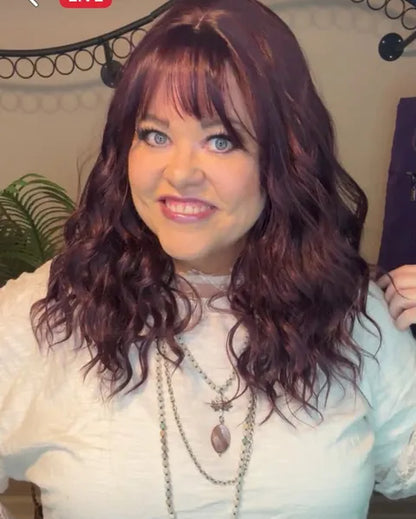 DIVA VIOLET BROWN HS NWOT MACHINE CAP BETTER THAN BASIC WIG LW3-AC1