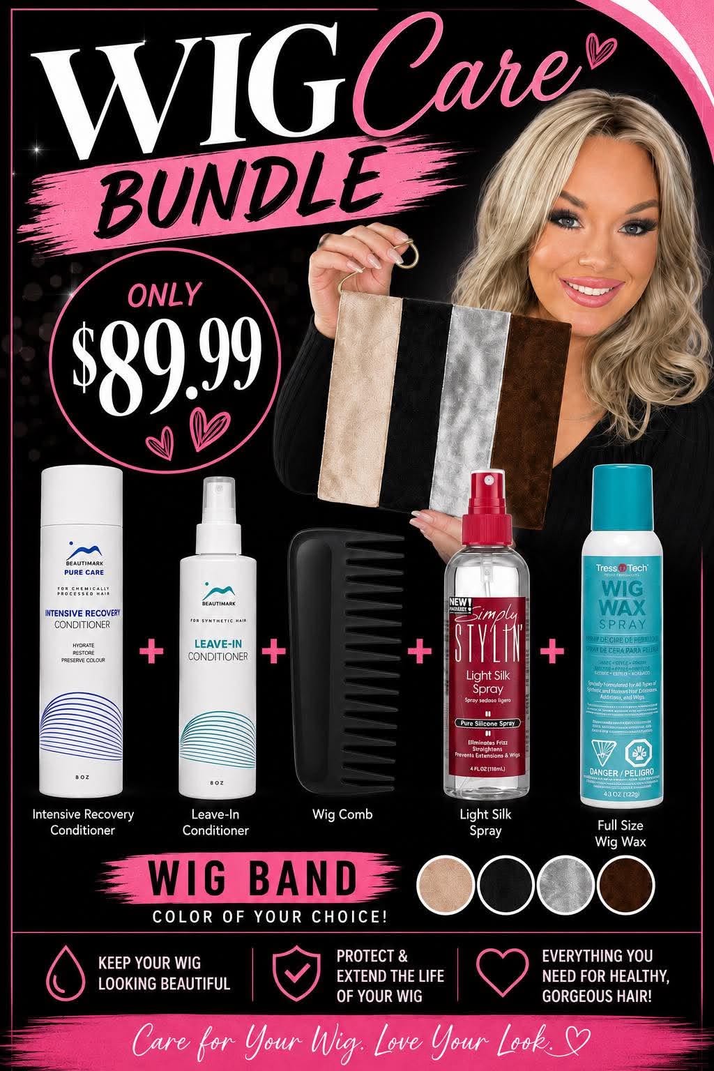 Wig Care Starter Bundle