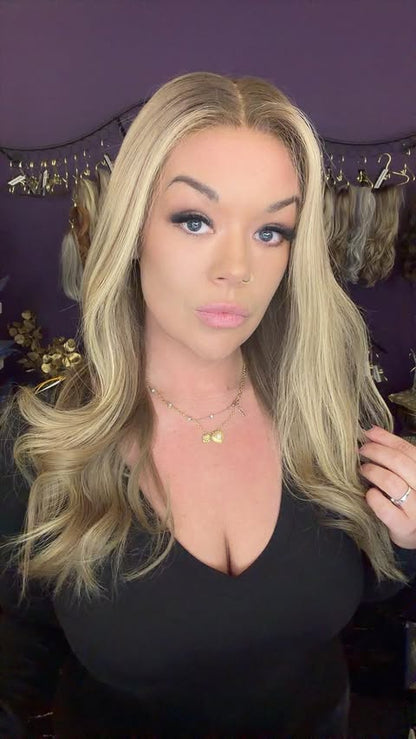 FABLE HS HUMAN HAIR NWT LUXURY WIG BY GODDESS LW3 HD1