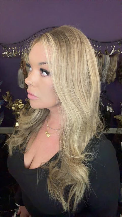 FABLE HS HUMAN HAIR NWT LUXURY WIG BY GODDESS LW3 HD1