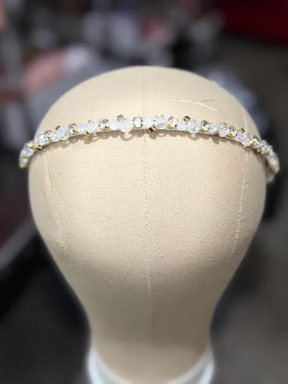 ⭐ Crystal Beaded Headband CLEAR CRYSTAL LW3 A170