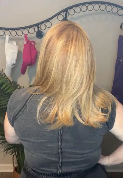 Fontaine Ginger Ale Blonde HS HT NWT Luxury Wig by Belle Tress LW3-AC1