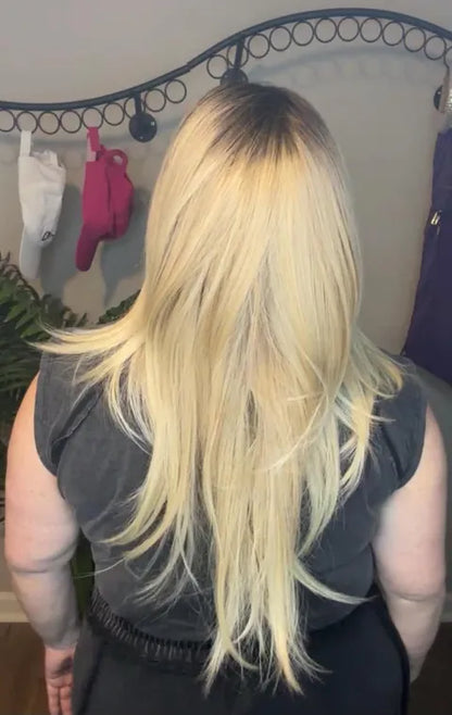 ESTELLE ROOTED BLONDE  HS MONO NWT BETTER THAN BASIC WIG by CSC TN1-AC1