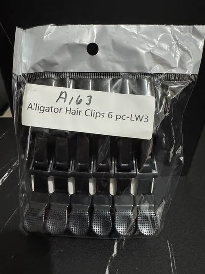 Alligator Hair Styling Clips 6 pc-LW3 A163