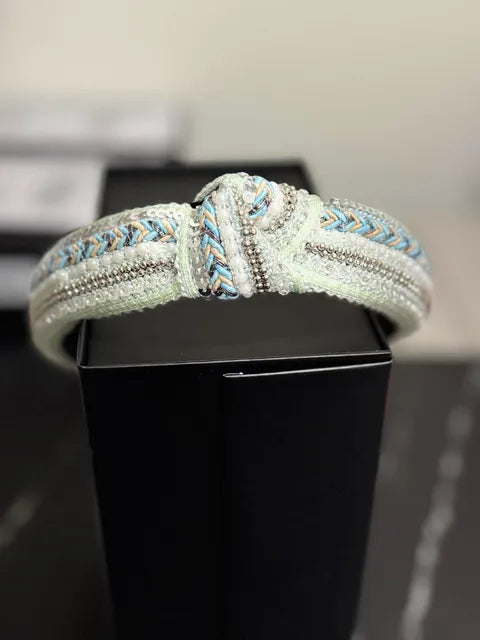 Bling and Boho Knot Headband Tiffany Blue LW3 A158