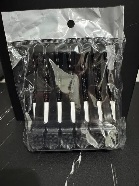 Alligator Hair Styling Clips 6 pc-LW3 A163