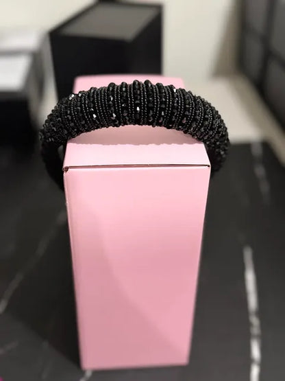 Black Pearl/Diamond Headband LW3 A146