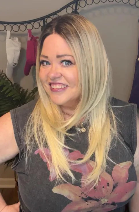 ESTELLE ROOTED BLONDE  HS MONO NWT BETTER THAN BASIC WIG by CSC TN1-AC1