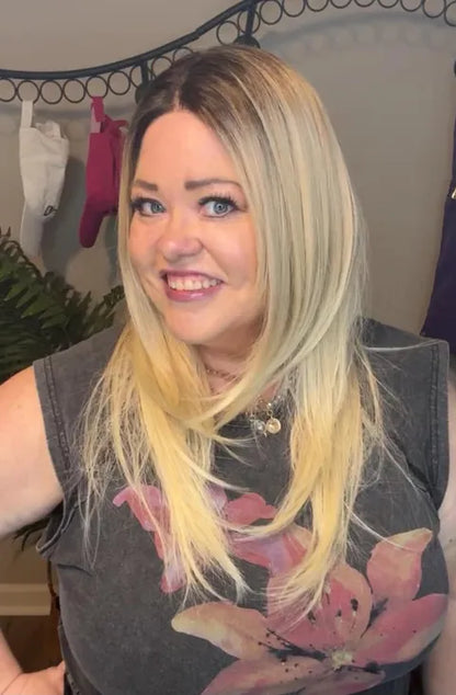 ESTELLE ROOTED BLONDE  HS MONO NWT BETTER THAN BASIC WIG by CSC TN1-AC1