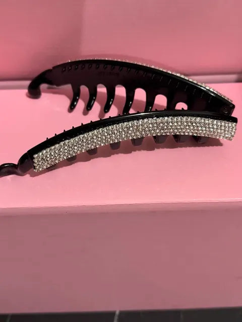 Rhinestone Banana Clip LW3 A996