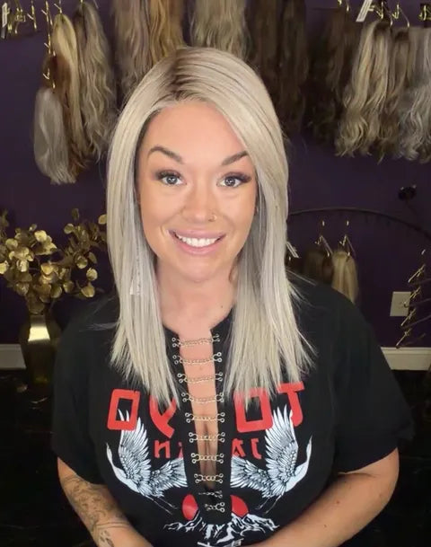 Runway Walk Ash Blonde NWT HS Luxury Wig by SBS LW3-AC1
