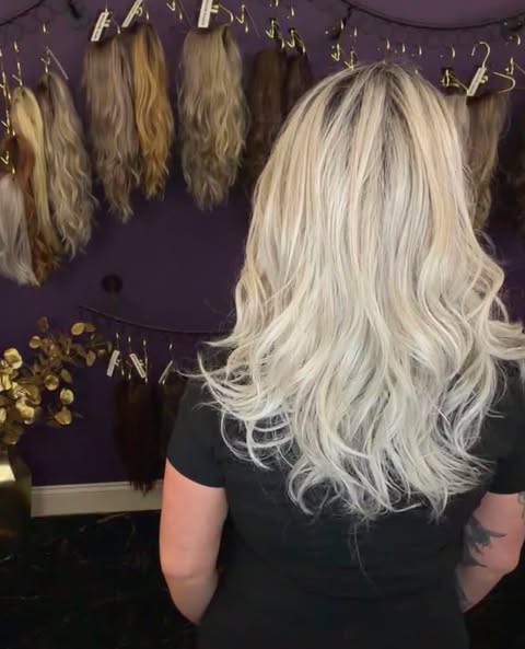 ADDISON SILVER BLONDE NWOT HS Standard Luxury Wig LW3-AC1