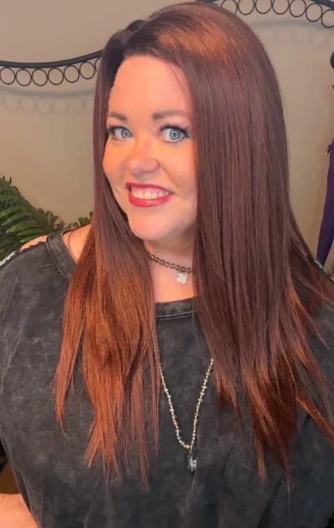 JAYLA CINNAMON RED HS NWOT HS BASIC WIG LW3-AC1
