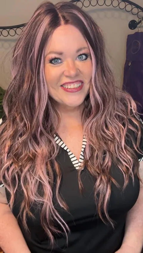 HELENA MOCHA ROSE HS NWOT BASIC WIG LW3-AC1