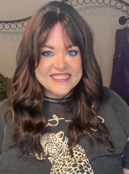 HEARTBREAK HALO DARK CHOCOLATE HS BETTER THAN BASIC MACHINE CAP WIG LW3-AC1