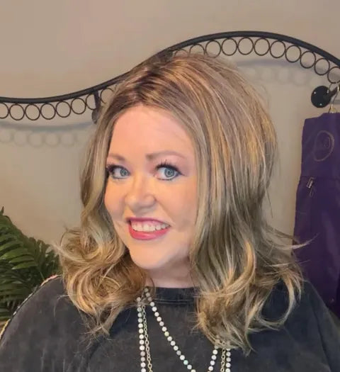 SMOKEY MOUNTAIN LADY HS FULL MONO LUXURY Wig By Rebel Gypsy LW3 SZ1