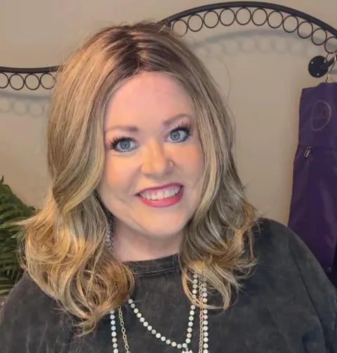 SMOKEY MOUNTAIN LADY HS FULL MONO LUXURY Wig By Rebel Gypsy LW3 SZ1