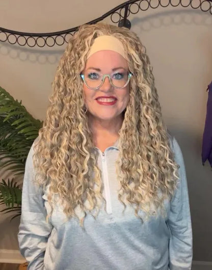 Rule Breaker Mode HS ASH BLONDE HEADBAND WIG LW3-AC1