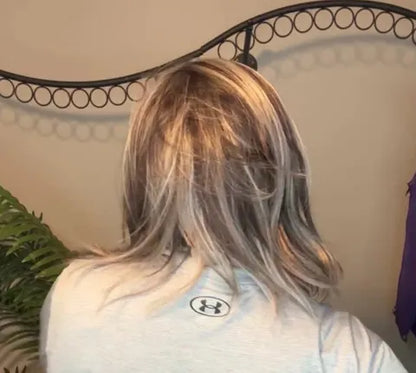 MARLEY FROSTED MOCHA LATTE HS NWOT SWISS LUXE WIG LW3-AC1