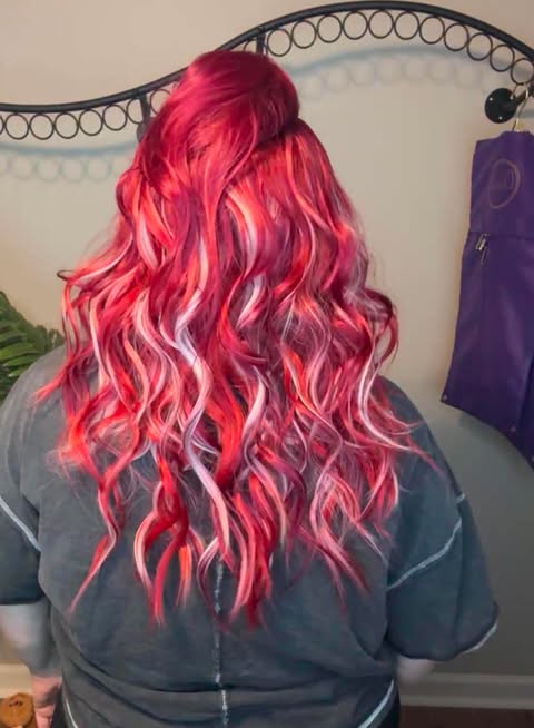 SHARPAY BOW DAY (CANDY CANE) LARGE HS NWT BETTER THAN BASIC WIG LW3-AC1
