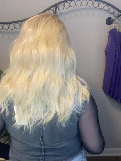 POISED AND POWERFUL HS MYSTERY UNTAGGED PARTIAL MONO WIG LW3-AC1