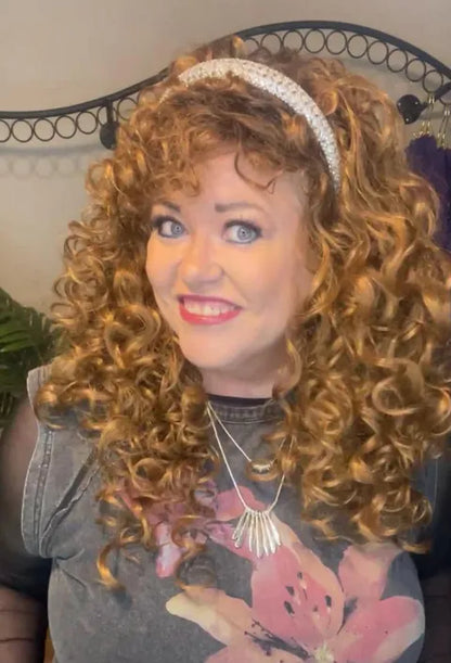 CURLS FOR DAYS HS BETTER THAN BASIC MACHINE CAP WIG LW3-AC1