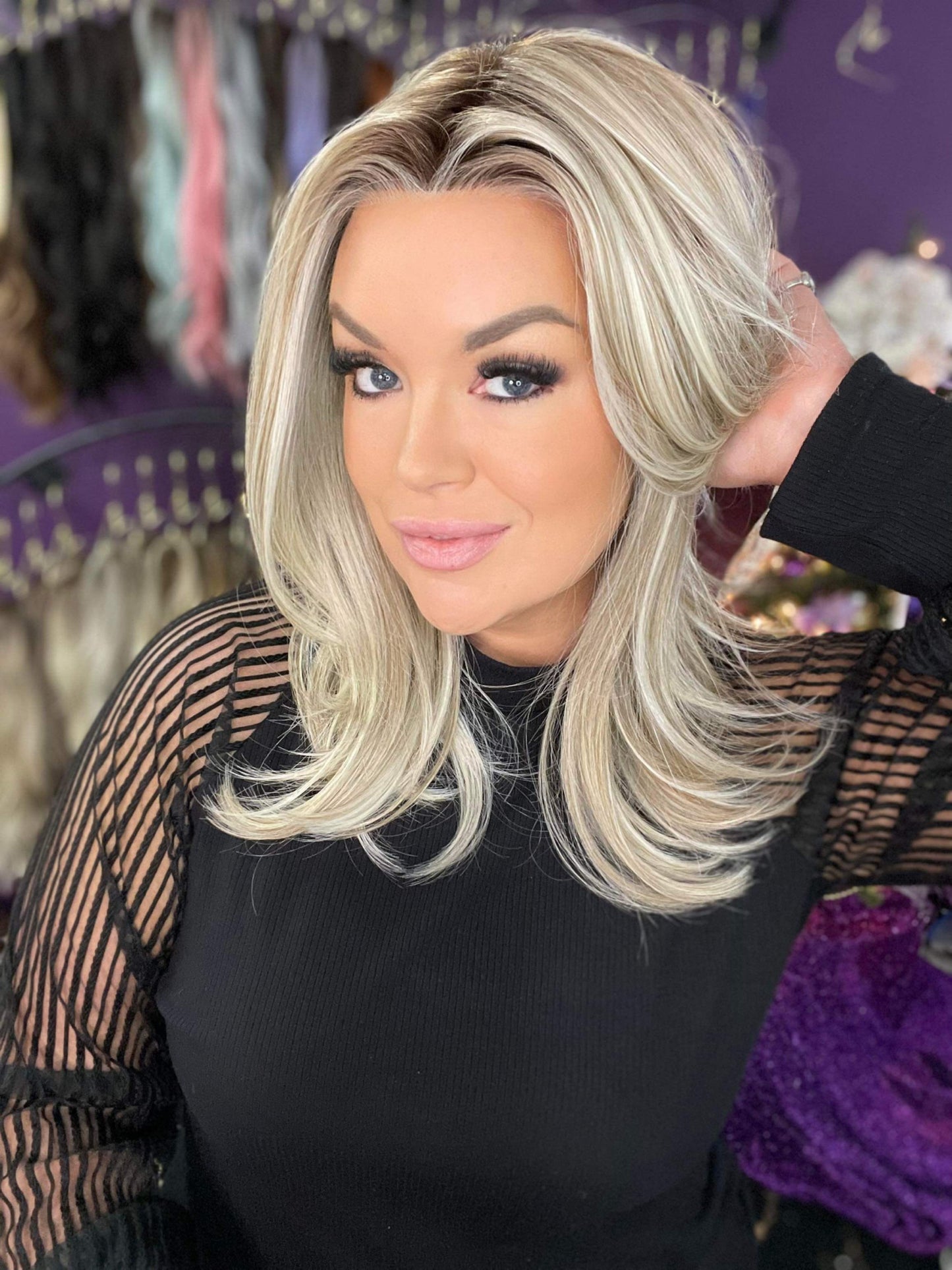 VANESSA BUTTERSCOTCH BLONDE PLATINUM LUXURY HS HT LW3-AC1