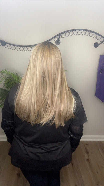 Santa Monica Dark Blonde Blende NWT Better Than Basic Wig LW3 AC1