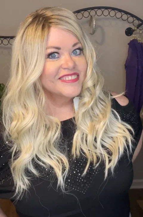 Golden Hour Instinct HS MYSTERY UNTAGGED PARTIAL MONO LUXURY WIG LW3-AC1