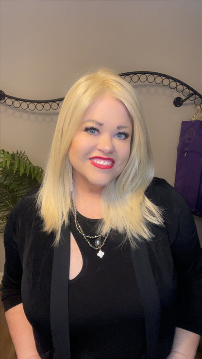 INFINITE LOVE CHAMPAGNE BLONDE NON ROOTED HS NWT Luxury Wig by SBS TN1 AC1