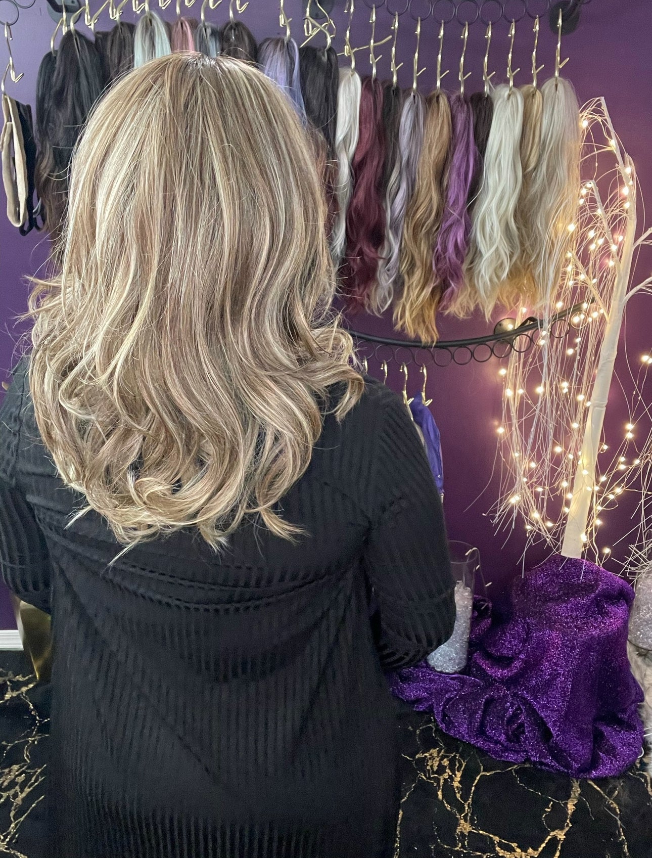 Darcy Caramel Macchiato HS HT Platinum Luxury Wig *Sample A NOT RETURNABLE* LW3