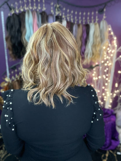 BILLIE BUTTERSCOTCH BLONDE HS HT NWT Platinum Luxury Wig LW3 AC1