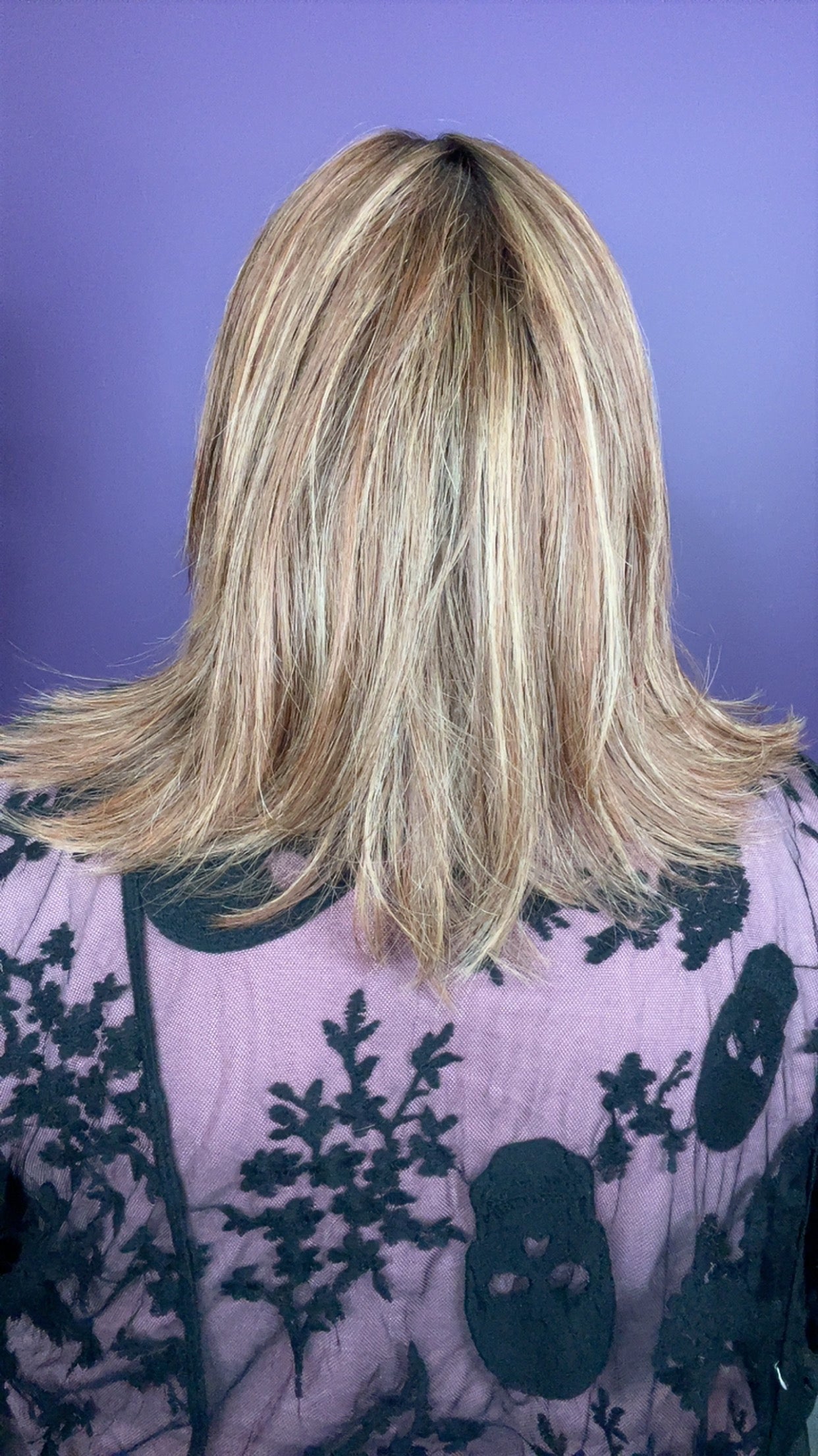 Paloma Human Hair 16" Hand-Tied Strawberry Mocha Swirl LW3