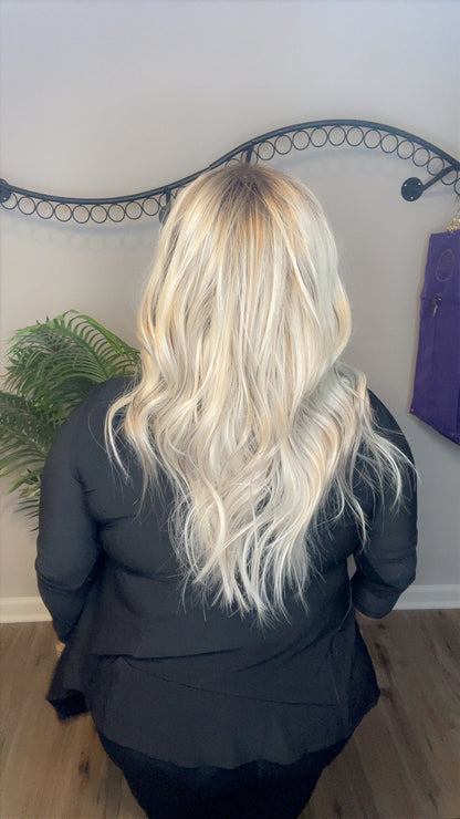 BROOKE TAUPE SILK NWOT HS SWISS LUXE WIG NW3
