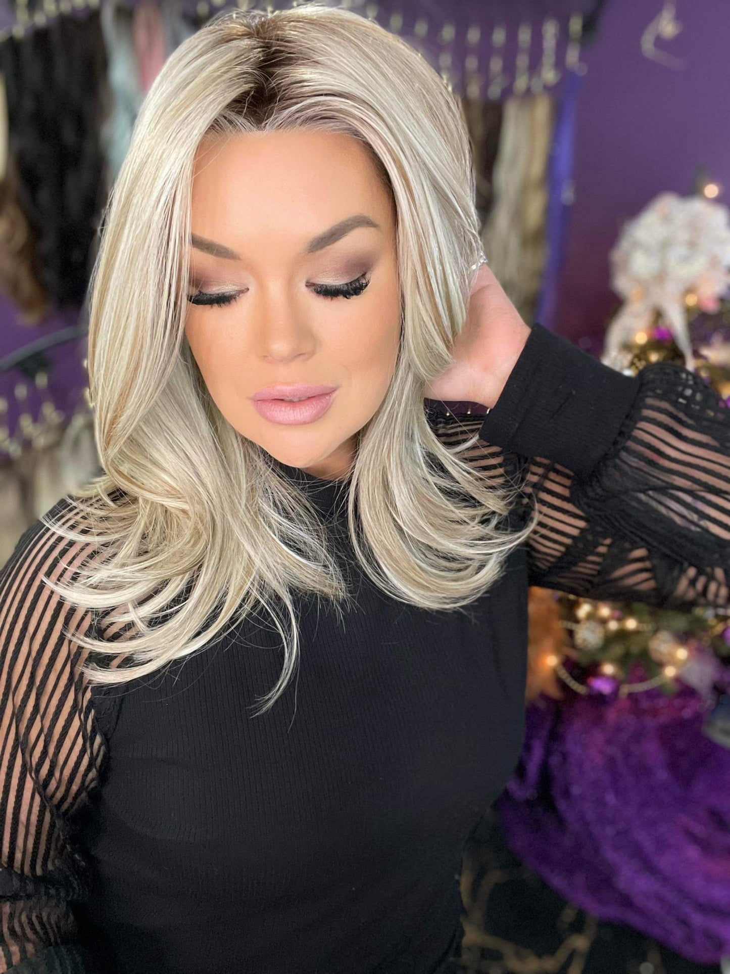 VANESSA BUTTERSCOTCH BLONDE PLATINUM LUXURY HS HT LW3-AC1