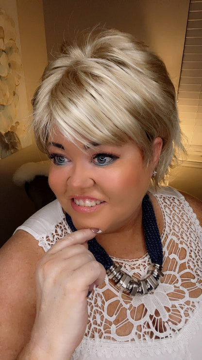 LOUISE PRINCESS IVORY NHS Premium Luxury Wig *Sample A NOT RETURNABLE* LW3