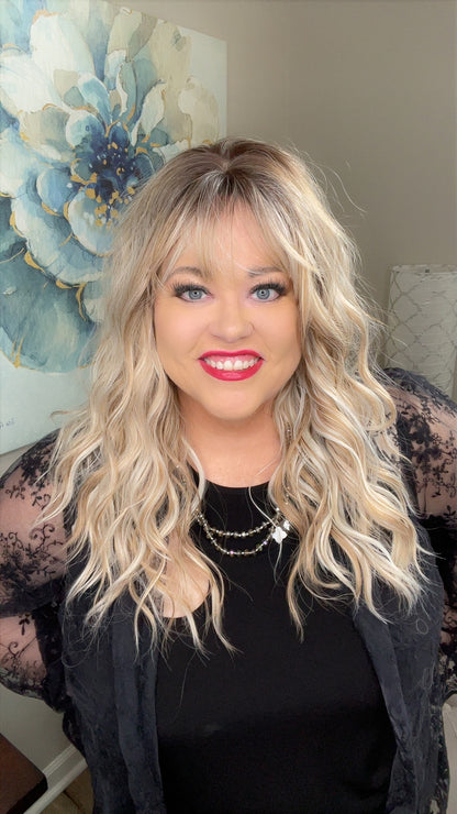 DIVA LIGHT HONEY BLONDE NWOT MACHINE CAP BETTER THAN BASIC WIG TN1-AC1