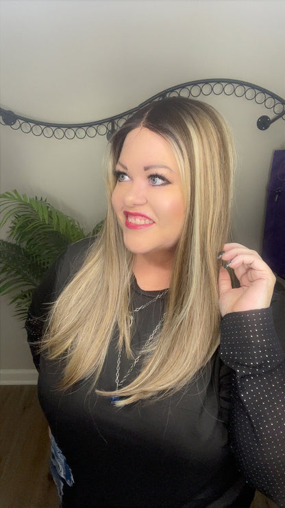 Santa Monica Dark Blonde Blende NWT Better Than Basic Wig LW3 AC1