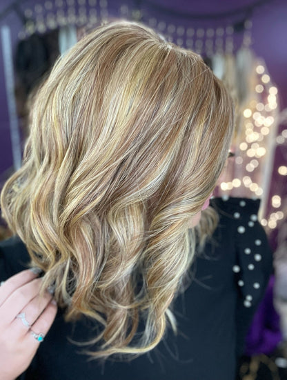 BILLIE BUTTERSCOTCH BLONDE HS HT NWT Platinum Luxury Wig LW3 AC1